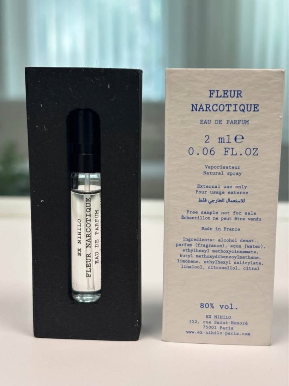 🌸🍑✨ Ex Nihilo Fleur Narcotique Eau de Parfum 2ml Official Sample